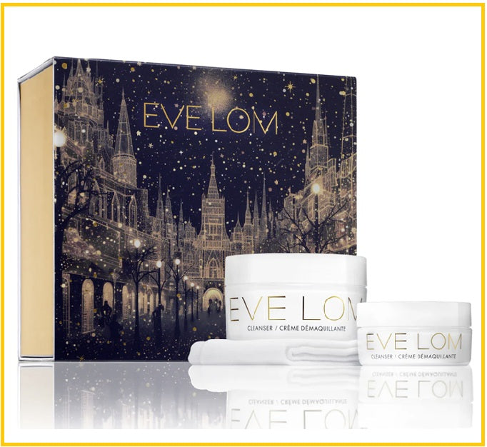 EVE LOM 伊芙蘭卸妝禮盒兩件套裝(內含瑪姿林棉布1片) FOREVER ICON DUO SET 100ML + 30ML