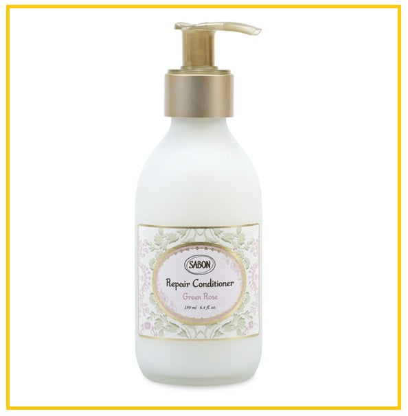 SABON 翠綠玫瑰護髮素 REPAIR CONDITIONER GREEN ROSE 190ML