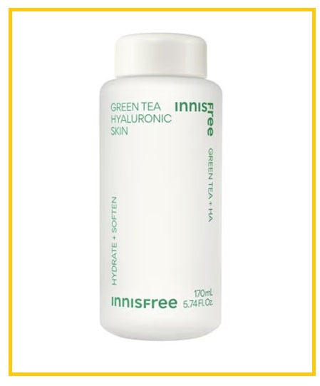 INNISFREE Green Tea Hyaluronic Acid Skin Toner 170ml
