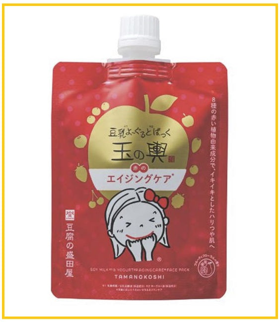 TOFU NO MORITAYA 玉之輿豆腐彈力緊緻面膜 SOY MILK YOGURT PACK AGING CARE CREAM MASK 150G