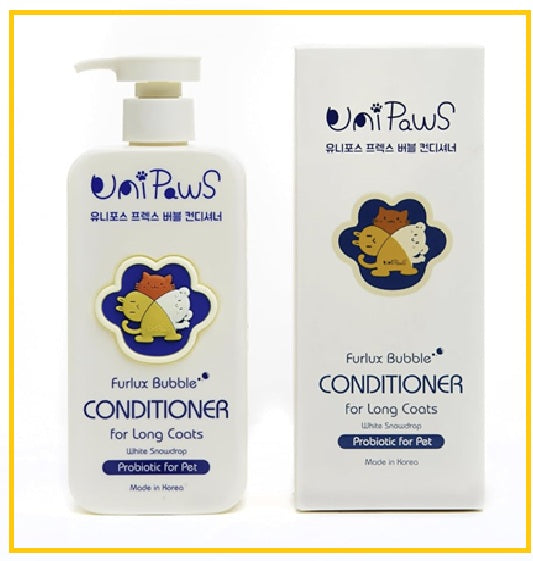 UNIPAWS Biotin Long-Hailing Dog Volumizing Furlux Bubble Conditioner 500ml