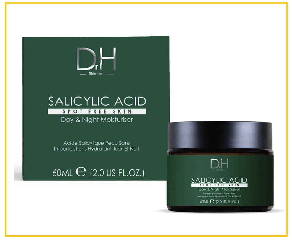 DR. H BOTANICALS SALICYLIC ACID DAY & NIGHT MOISTURISER 50ML