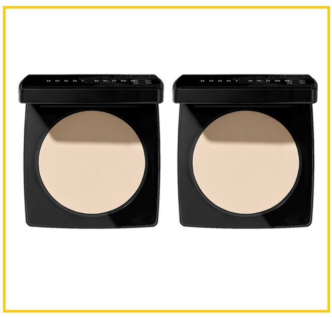 BOBBI BROWN Sheer Finish Pressed Powder #11 Soft Porecelin Duo Set (9g x 2)
