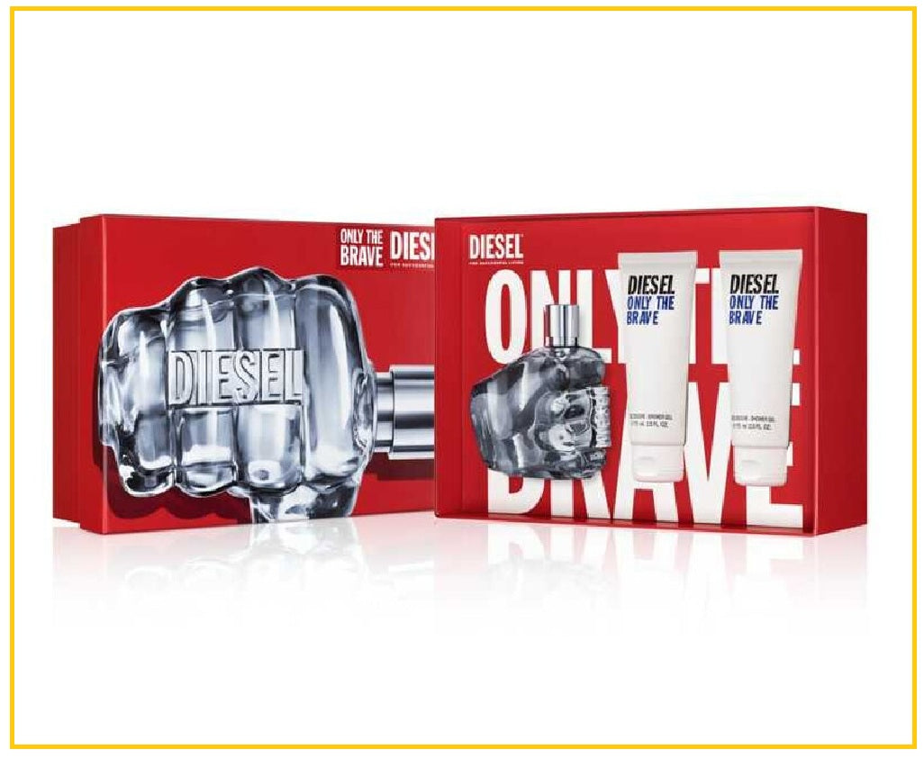 DIESEL 迪賽勇者無畏男士淡香水身體乳套裝 ONLY THE BRAVE EDT GIFT SET