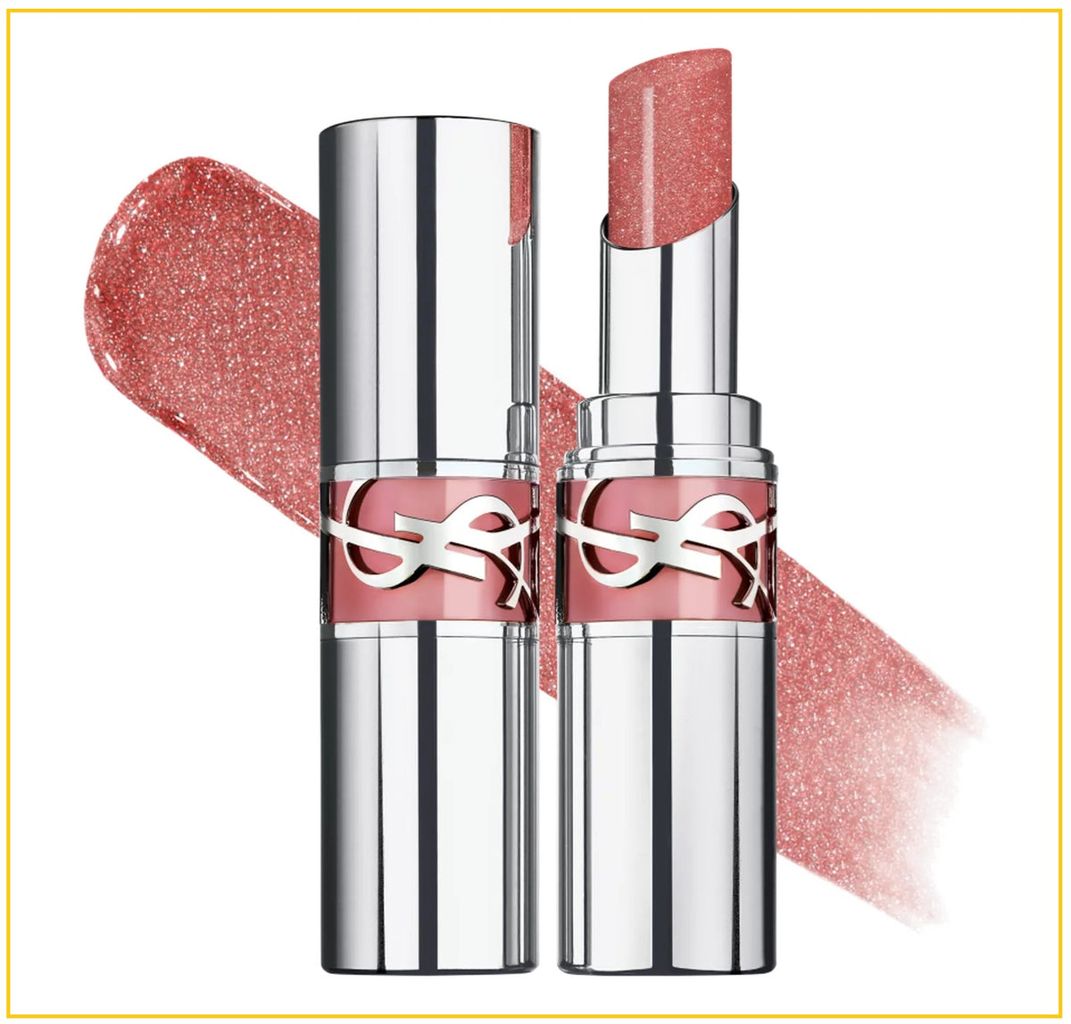 YVES SAINT LAURENT 聖羅蘭迷魅凝亮銀圓管護唇膏 YSL LOVESHINE WATER SHINE LIPSTICK #3B / #6 / #9 / #12 / #12B / #80 / #122 / #201 / #209 3.2G