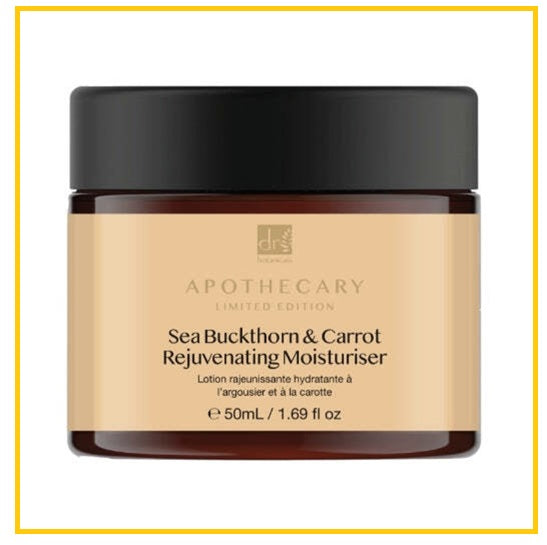 DR. BOTANICALS 植物博士沙棘與胡蘿蔔煥活保濕霜 SEA BUCKTHORN & CARROT MOISTURISER 50ML