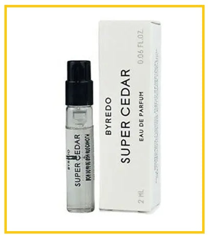BYREDO SUPER CEDAR EAU DE PARFUM SPRAY 2ML