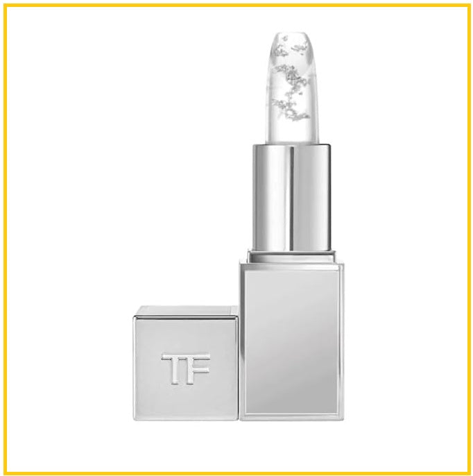 TOM FORD 湯姆福特限定銀管護唇膏 SOLEIL MINI LIP BLUSH #01 NEIGE 2G
