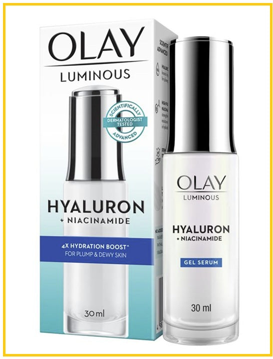 OLAY 玉蘭油小燈泡提亮淡斑精華 LUMINOUS HYALURON NIACINAMIDE SERUM 30ML
