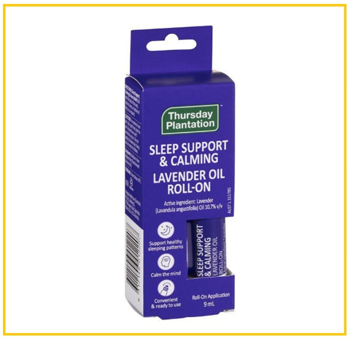 THURSDAY PLANTATION 星期四農莊薰衣草鎮靜和睡眠支持滾珠 LAVENDER CALMING AND SLEEP SUPPORT ROLL ON 9ML