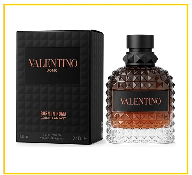 VALENTINO 華倫天奴訂製羅馬淡香水 MEN'S UOMO BORN IN ROMA CORAL FANTASY EDT 100ML