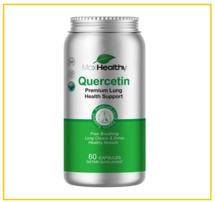 MAXHEALTHY 槲皮素清肺膠囊60粒 QUERCETIN 60 CAPS