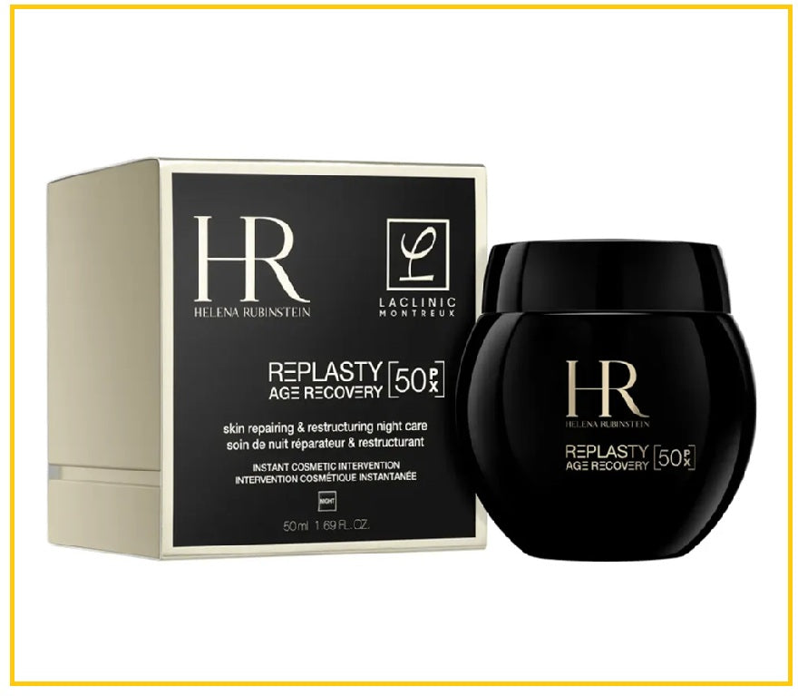 HELENA RUBINSTEIN 赫蓮娜極緻修復晚霜黑繃帶 HR REPLASTY AGE RECOVERY NIGHT CREAM 50PX 15ML / 50ML / 100ML
