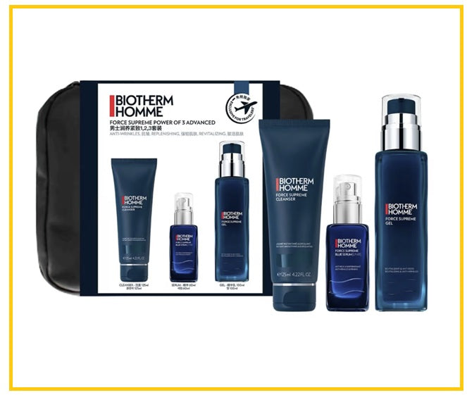 BIOTHERM HOMME 碧歐泉禦尊三件套裝 FORCE SUPREME MEN'S CARE DUO SET