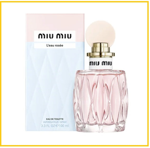 MIU MIU 繆繆粉色嬉遊女士淡香水 L'EAU ROSEE EDT 50ML / 100ML