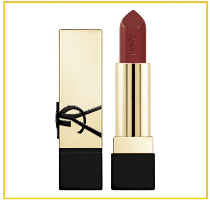 YVES SAINT LAURENT 聖羅蘭黑金浮雕方管口紅唇膏 YSL ROUGE PUR COUTURE #R1966 / #R1971 / #N160 3.8G