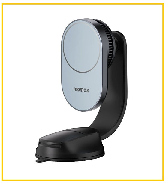 MOMAX 磁吸無線充電車載支架 1-MOVE Q.MAG 25W MAGNETIC WIRELESS CHARGING CAR MOUNT CM38Q22E