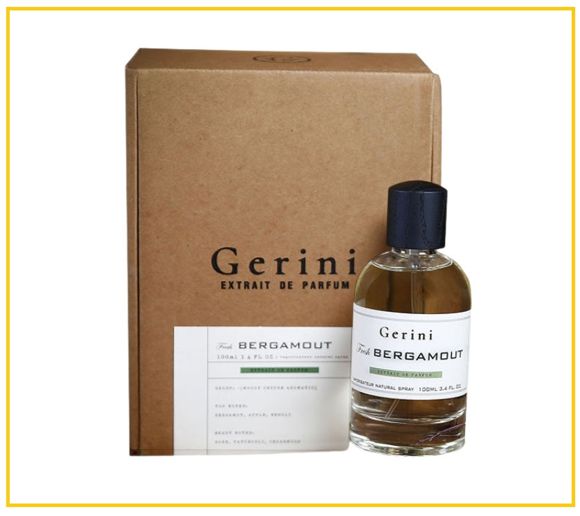 GERINI 杰日尼清新香檸濃香水 BERGAMOUT UNISEX EXTRAIT DE PARFUM 100ML