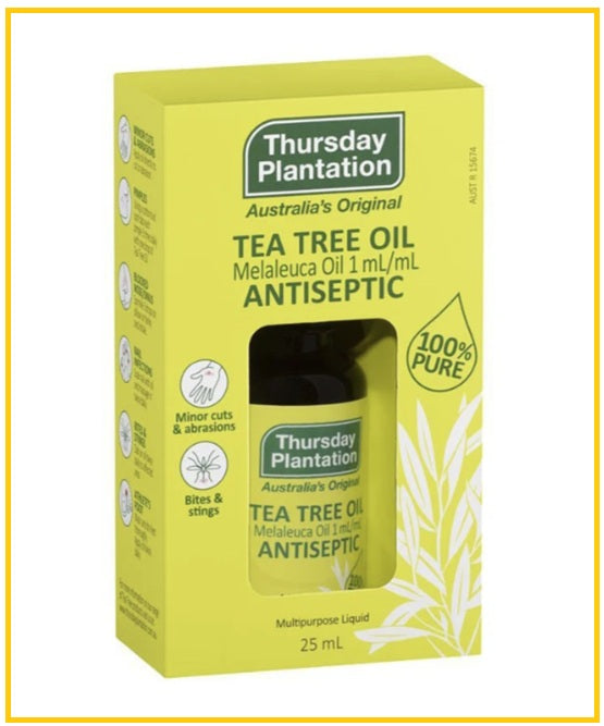THURSDAY PLANTATION 星期四茶樹精油 100% TEA TREE OIL 25ML