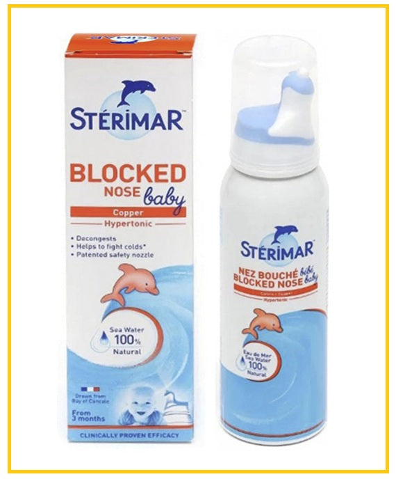 STERIMAR Nasal Spray, Extra Strength Formula for Baby (0-3 years) 100ml