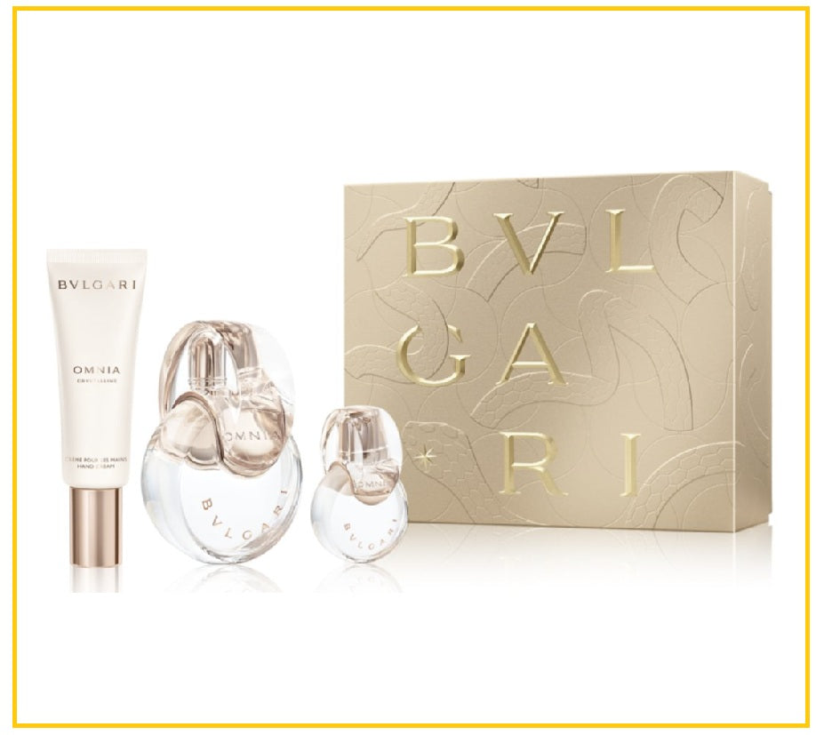 BVLGARI 寶格麗白水晶香水三件套裝 LADIES OMNIA CRYSTALLINE GIFT DUO SET
