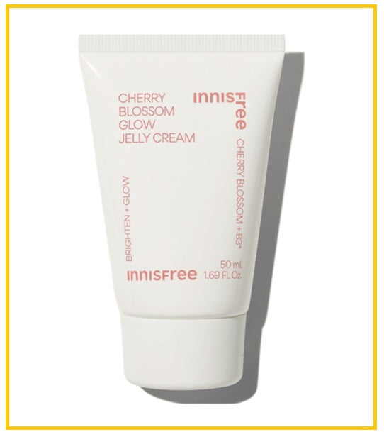 INNISFREE 悅詩風吟濟州粉櫻花漾生機吙乳面霜 CHERRY BLOSSOM GLOW JELLY CREAM 50ML