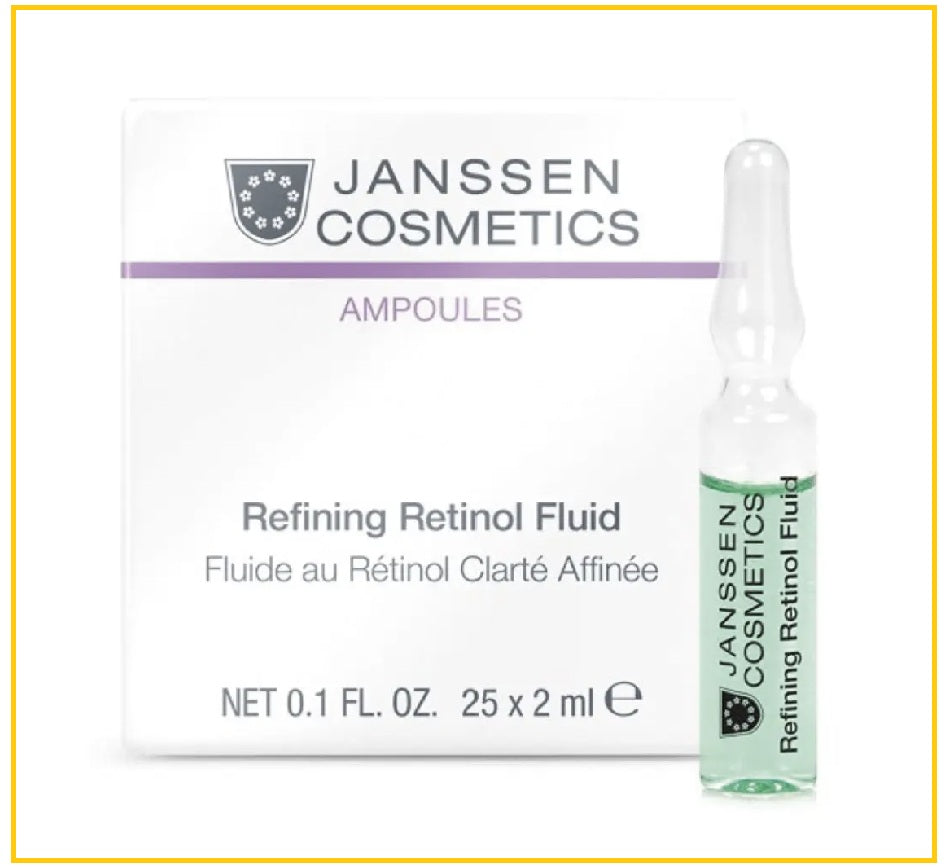 JANSSEN 德贊臣視黃醇安瓶 REFINING RETINOL FLUID OILY SKIN 2ML X25