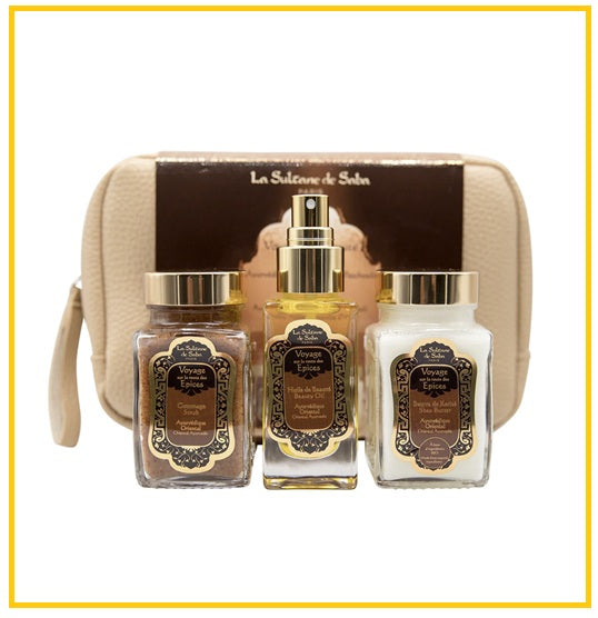 LA SULTANE DE SABA 邵坦尼薩芭東方阿育吠陀油套裝 AMBER VANILLA PATCHOULI DUO SET