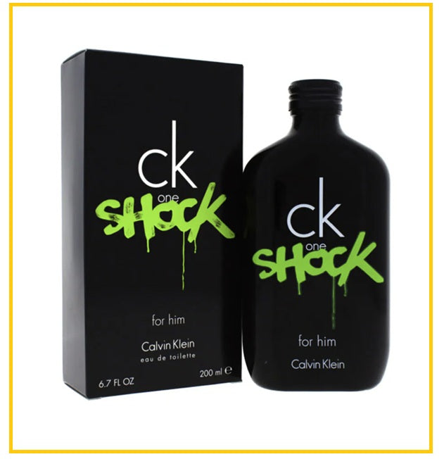 CALVIN KLEIN 凱文克萊青春禁忌男士淡香水 CK ONE SHOCK FOR HIM EDT 200ML