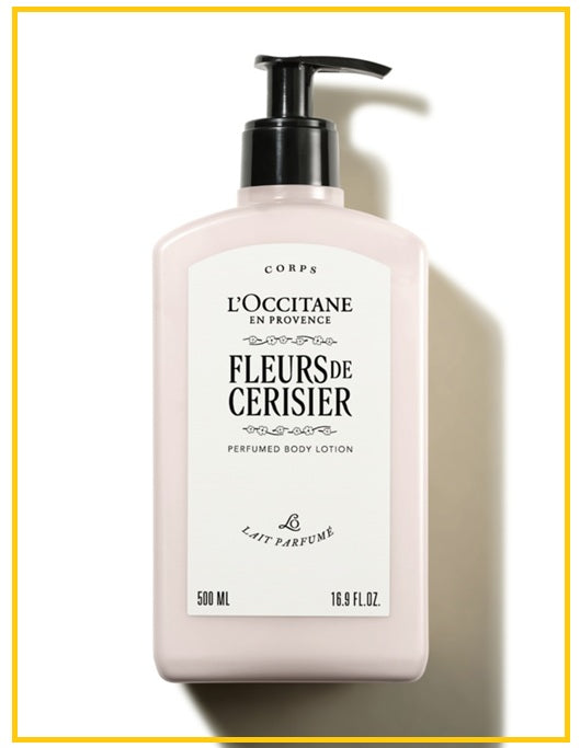 L'OCCITANE FLEURS DE CERISIER PERFUMED BODY LOTION 500ML