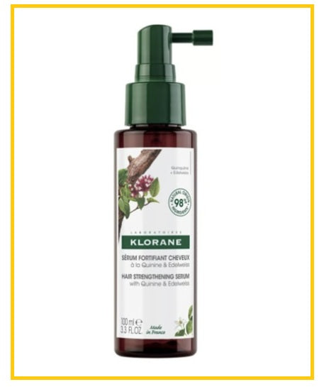 KLORANE Quinine Anti-Hair Loss Serum & Eldelweiss Organic Spray 100ML