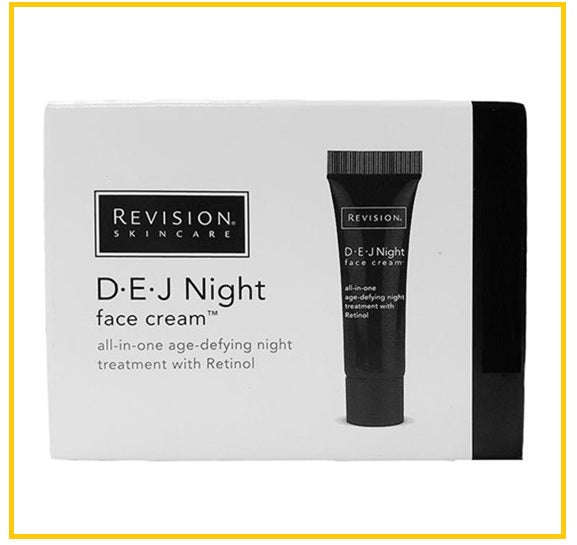 REVISION 瑞斐時提拉緊緻淡眼紋面霜12包 DEJ NIGHT FACE CREAM TUBE 12 PACKS
