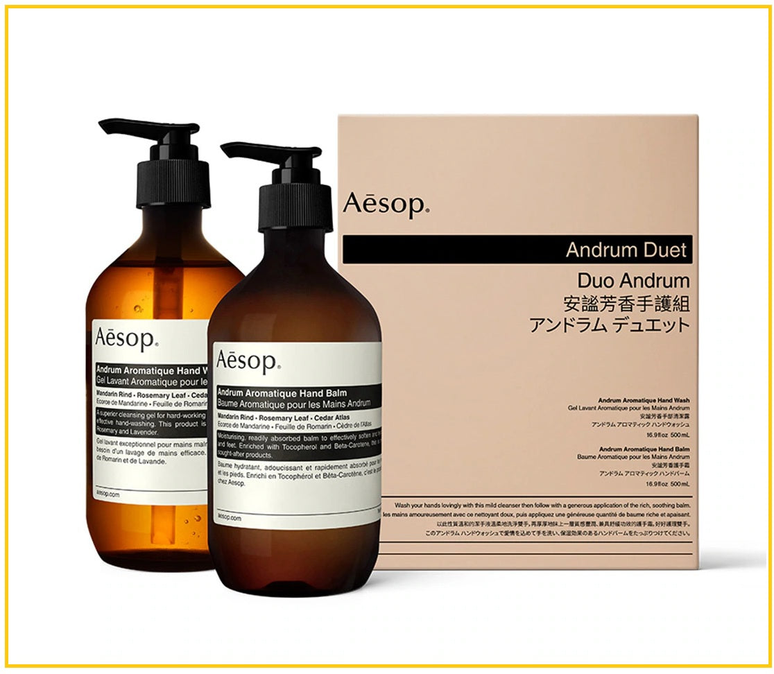 AESOP 伊索賦活手部護理套裝 ANDRUM RESURRECTION HAND CLEANSER AND BALM DUET DUO SET