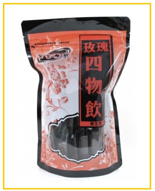 BLACKGOLD LEGACY 黑金傳奇玫瑰四物飲 BLACK SUGAR SIWU TEA WITH ROSE 480G