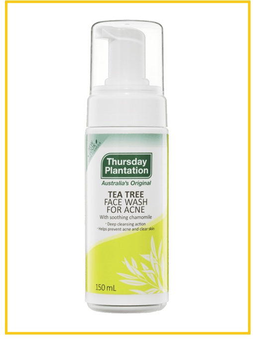 THURSDAY PLANTATION 星期四茶樹泡沫潔面露 TEA TREE FOAMING FACE WASH 150ML