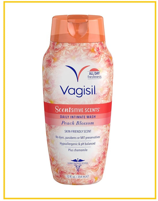 VAGISIL Daily Intimatte Wash, Orange Peach Blossom Scent, 354ml