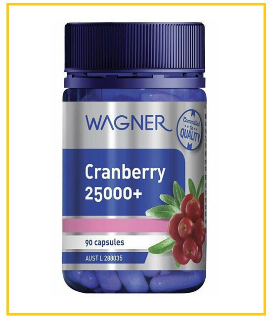 Wagner Cranberry Concentrate Capsules 90 Capsules 25000mg High Strength Capsules 90 Pack