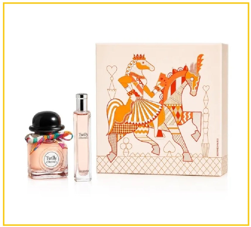 HERMES 愛馬仕絲巾香水兩件套裝 TWILLY D'HERMES COFFRET EAU DE PARFUM SET