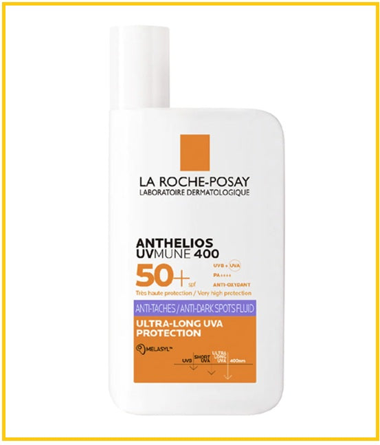 LA ROCHE POSAY 理膚泉大哥大紫標美白淡斑防曬 ANTHELIOS UVMUNE 400 ANTI-SPOT FLUID SPF 50+ FRAGRANCE-FREE 50ML
