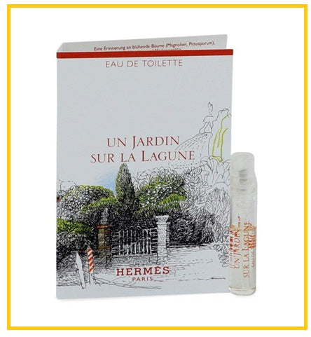 HERMES UN JARDIN SUR LA LAGUNE Eau de Toilette Sample 2ml