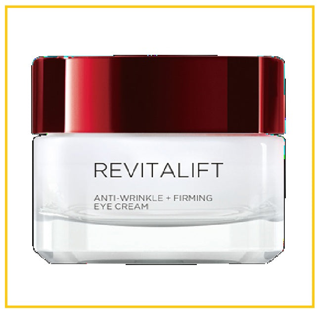 L'OREAL 歐萊雅復顏抗皺緊緻眼霜 LOREAL PARIS REVITALIFT PRO-RETINOL ANTI-WRINKLE EYE CREAM 15ML