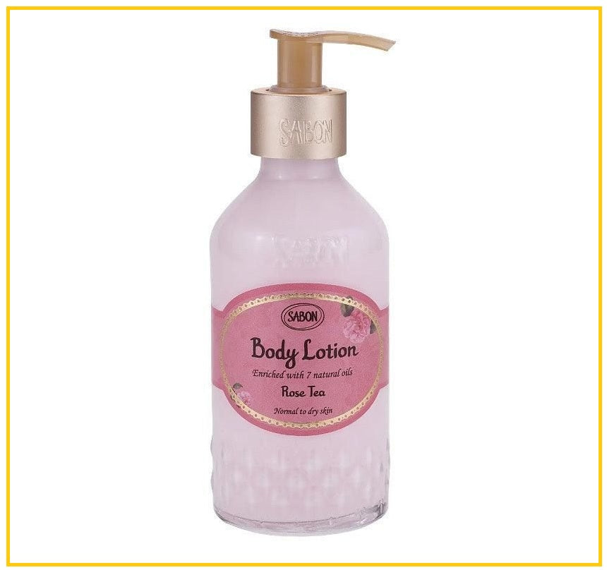SABON 以色列玫瑰茶身體乳瓶裝 BODY LOTION ROSE TEA 200ML