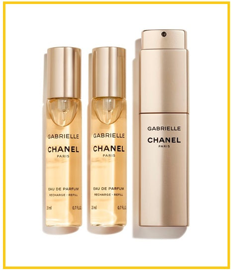CHANEL 香奈兒嘉柏莉兒香水便攜裝及替換芯套裝 GABRIELLE FOR WOMEN EDP 20ML X3