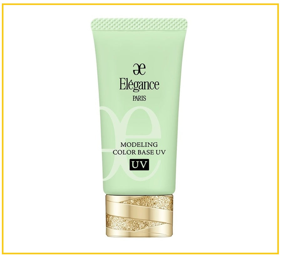 ELEGANCE 澳爾濱持久剔透防曬調色乳綠色 MODELING COLOR UP BASE 440# 30G