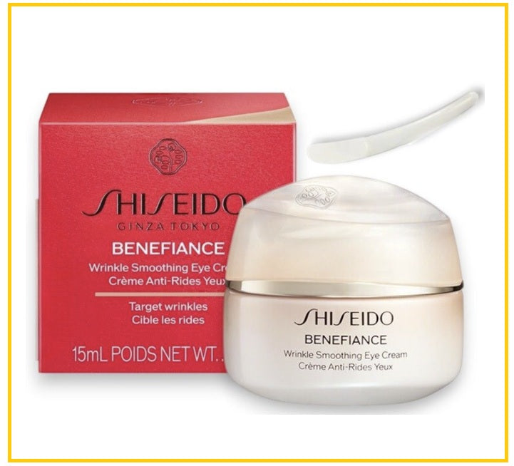 SHISEIDO 資生堂深層滋養抗皺眼霜 BENEFIANCE WRINKLE SMOOTHING EYE CREAM 15ML