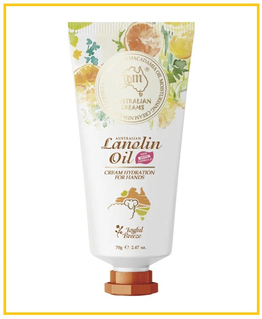 G&M COSMETICS 澳芝曼夏威夷果油護手霜橙花柑橘 MACADAMIA OIL HAND CREAM JOYFUL BREEZE 70G