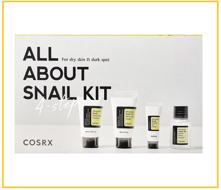 COSRX 蝸牛賦活黏液4件套裝 ALL ABOUT SNAIL ALL IN ONE 4PCS DUO SET