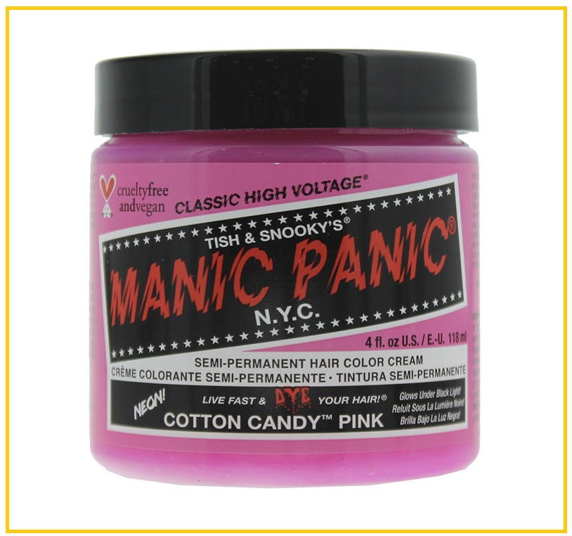 MANIC PANIC 棉花糖粉染髮膏 COTTON CANDY PINK 118ML
