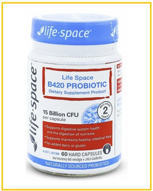 LIFE SPACE 益倍適塑身益生菌60粒 SHAPE B420 PROBIOTIC 60 CAPSULES