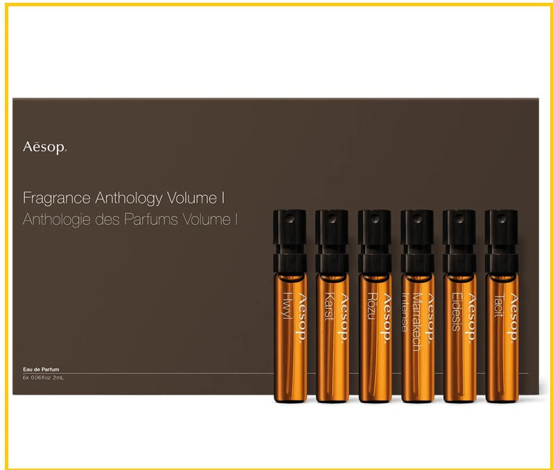 Aesop Fragrance Collection Chapter 1: Fragrance Variable I Duo Set 2ml x 6